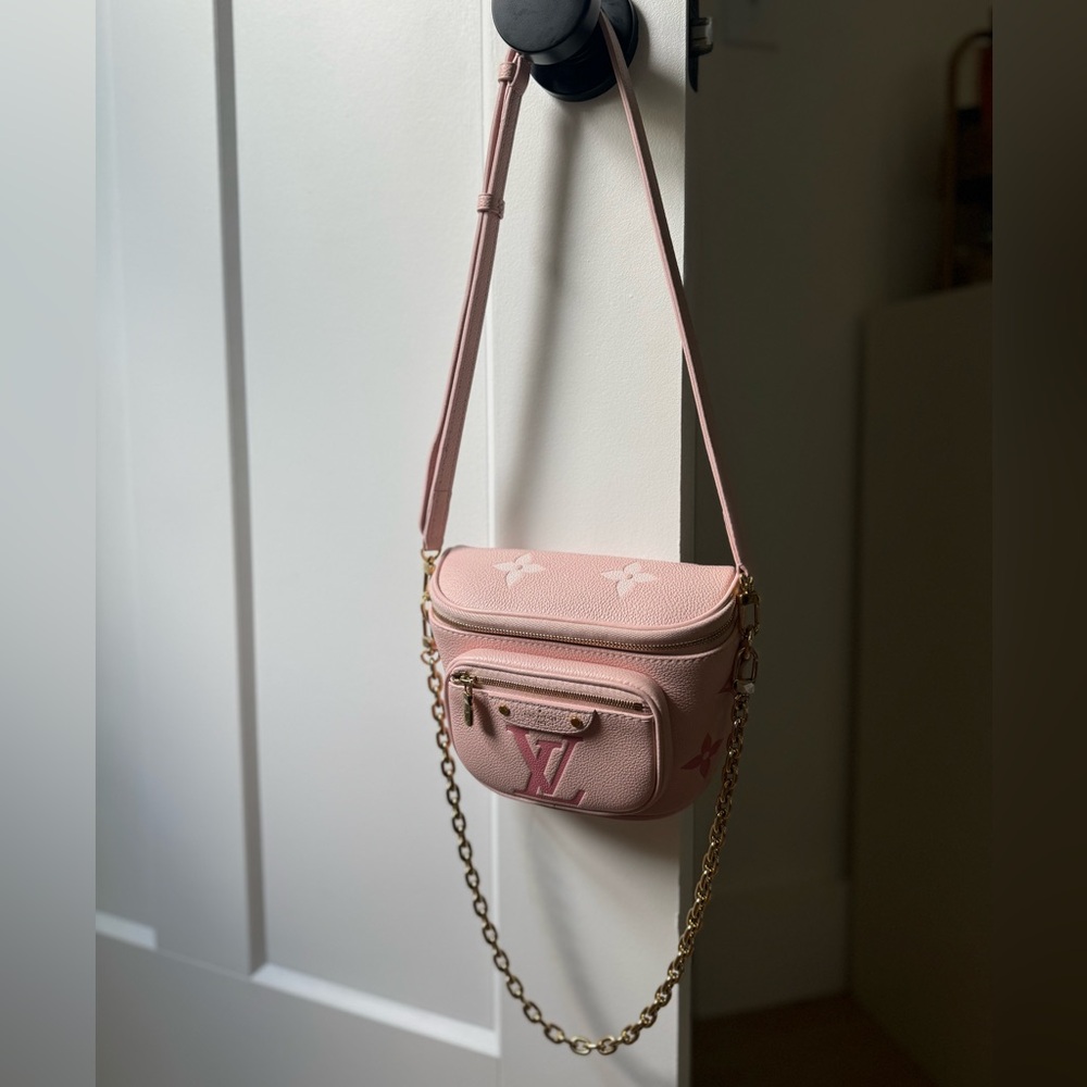 Louis Vuitton Mini Bumbag Gradient Pink By The Pool Monogram Limited Edition.